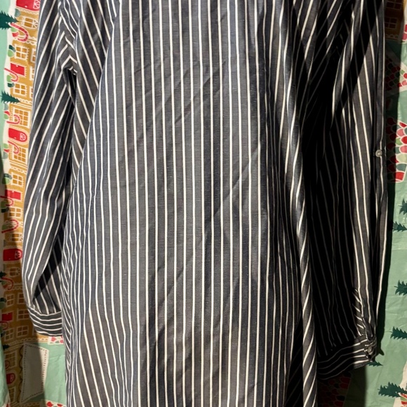 StyleHouse Striped Shirt Dress - Picture 6 of 10